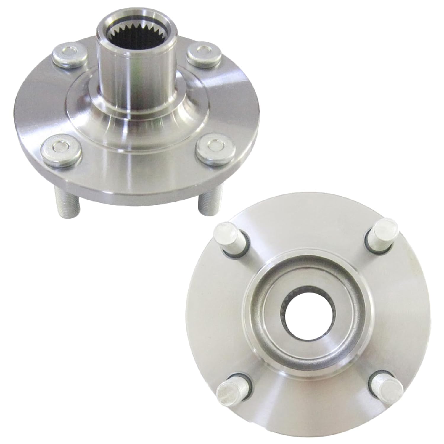IRONTEK 40202-AX000x2 2PCS Front Wheel Hub Compatible for 2018-2024 Nissan Kicks 2012-2024 Nissan Versa 2014-2019 Nissan Versa Note Wheel Hub (4Lug w/o ABS) WA522058 522058