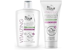 Dr. C. Tuna Garlic Capixyl Anti Hair Loss Shampoo and Mask