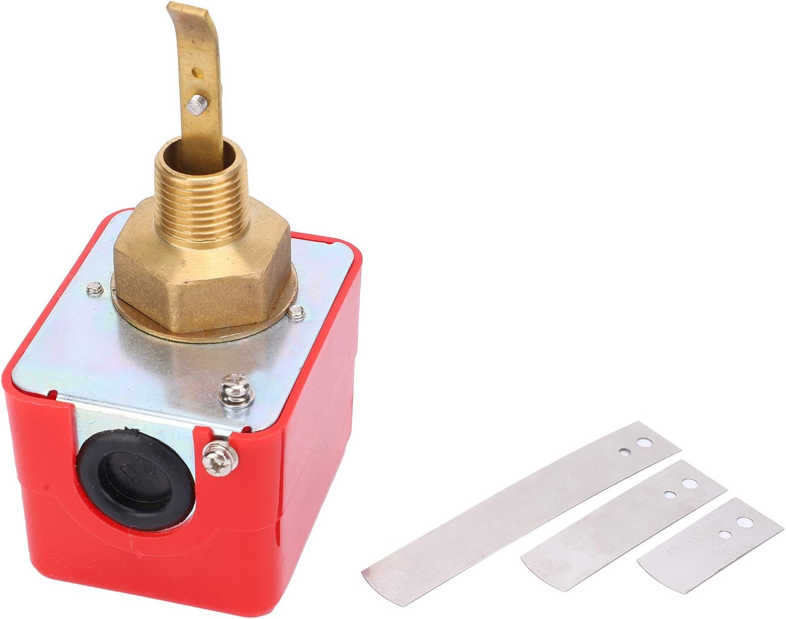 01 02 015 Water Flow Switch, Brass Water Flow Switch, HFS‑15 Water Flow Switch Target Type Water Flow Switch for Central Air Conditioning Water Treatment System