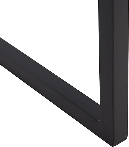 Miniatura 15 de SAFAVIEH Home Collection Layne Silla de comedor negra para sala de estar (totalmente montada)