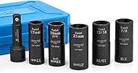Vista 26 de Neiko 02457A Lug-Nut Key Set, Wheel-Lock Removal Tool Kit for Aftermarket and Factory Wheel Tire Keys, SAE and Metric Lug Sockets, 16 Pieces