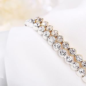 Amazon.com: ZAHSY Gold Tennis Bracelet Cubic Zirconia