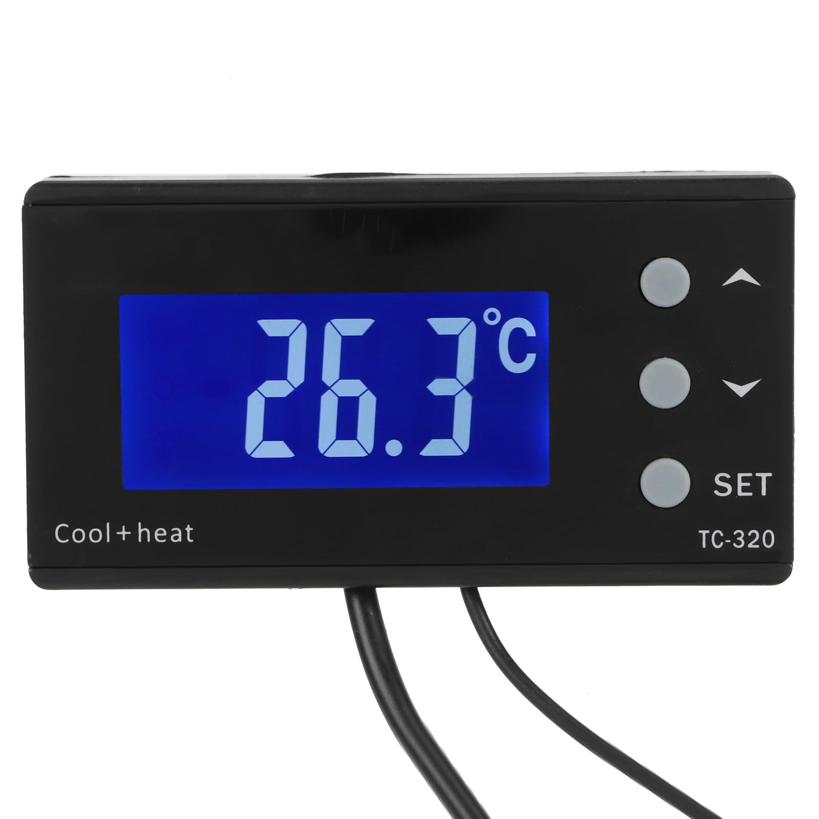 Controlador de Temperatura Digital para Incubadora de Acuario para Control y Monitoreo Precisos de la Temperatura, Regulador de Termostato Fácil de Usar para Congeladores Domésticos, Tanques