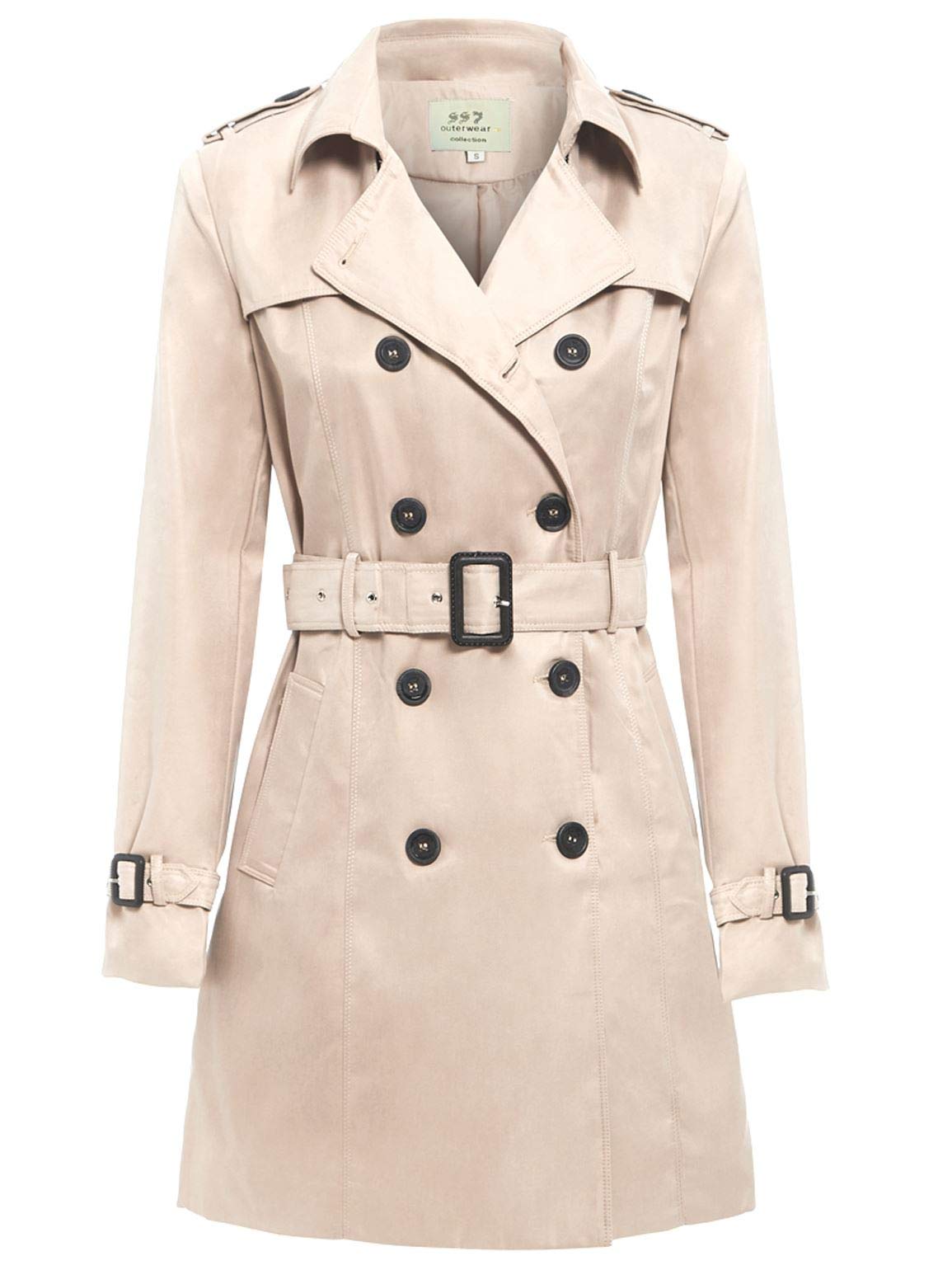 SS7 Womens Trench Coat Ladies Mac Jacket