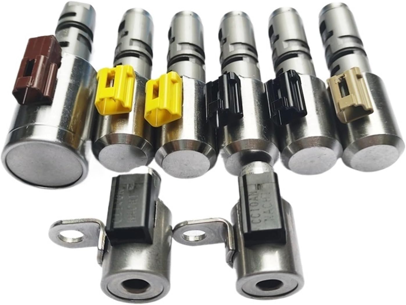 09G TF60SN TF-60SN Auto Transmission Small Valve Shift Solenoids Compatible With Audi A4 A3 TT Mini Saab Compatible With VW/Seat Skoda