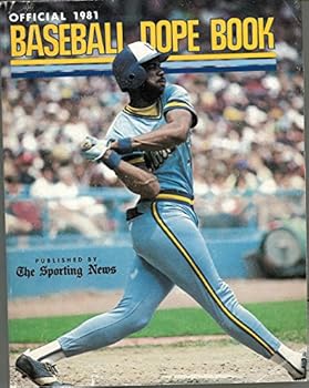 Paperback Official Baseball Dope Book 1981 Edition Book