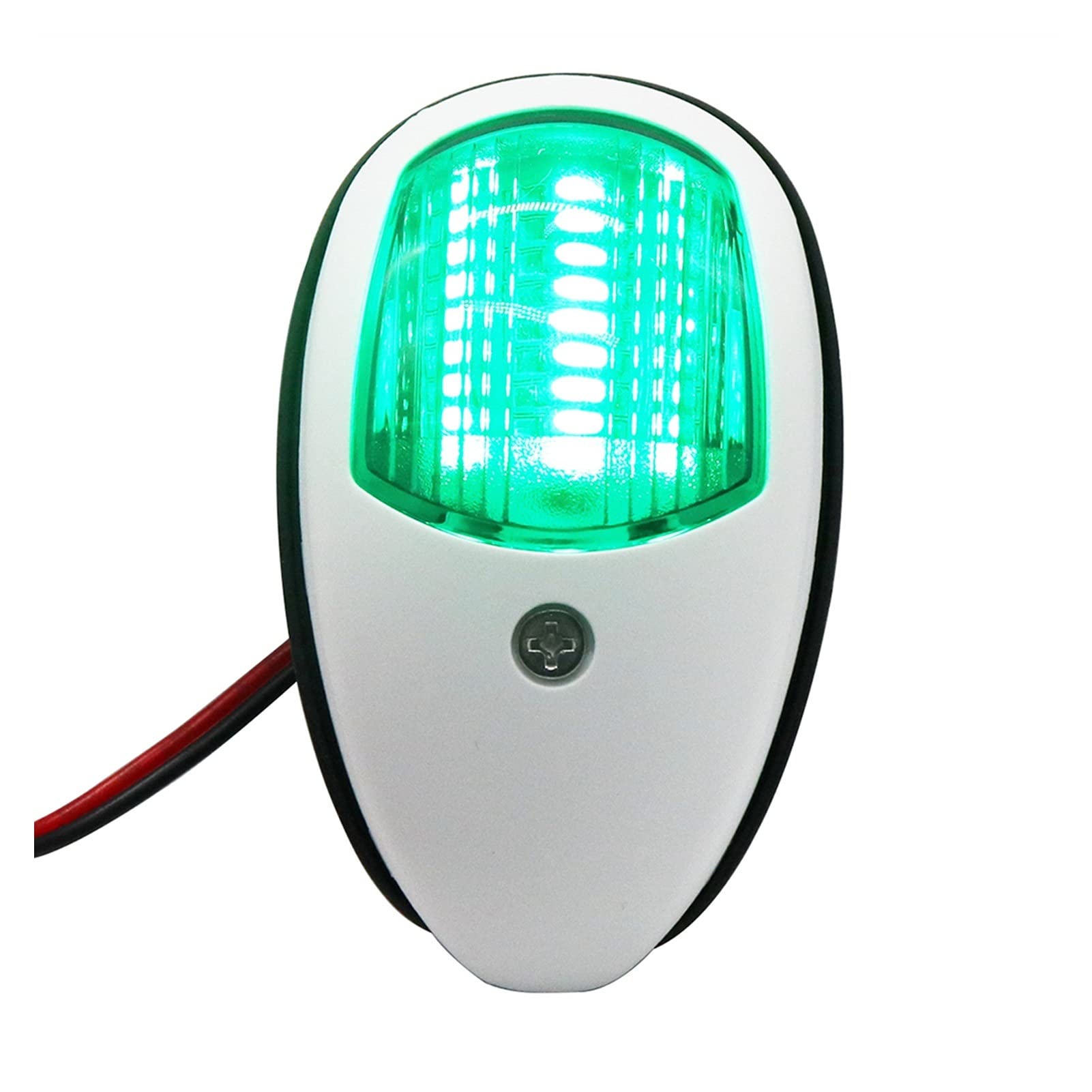 Lampada del segnale di avvertimento GUIDATO Luci navigazione in barca IP66. Arco dritta impermeabile porto marino for yacht della marina Per la navigazione e la pesca(A)