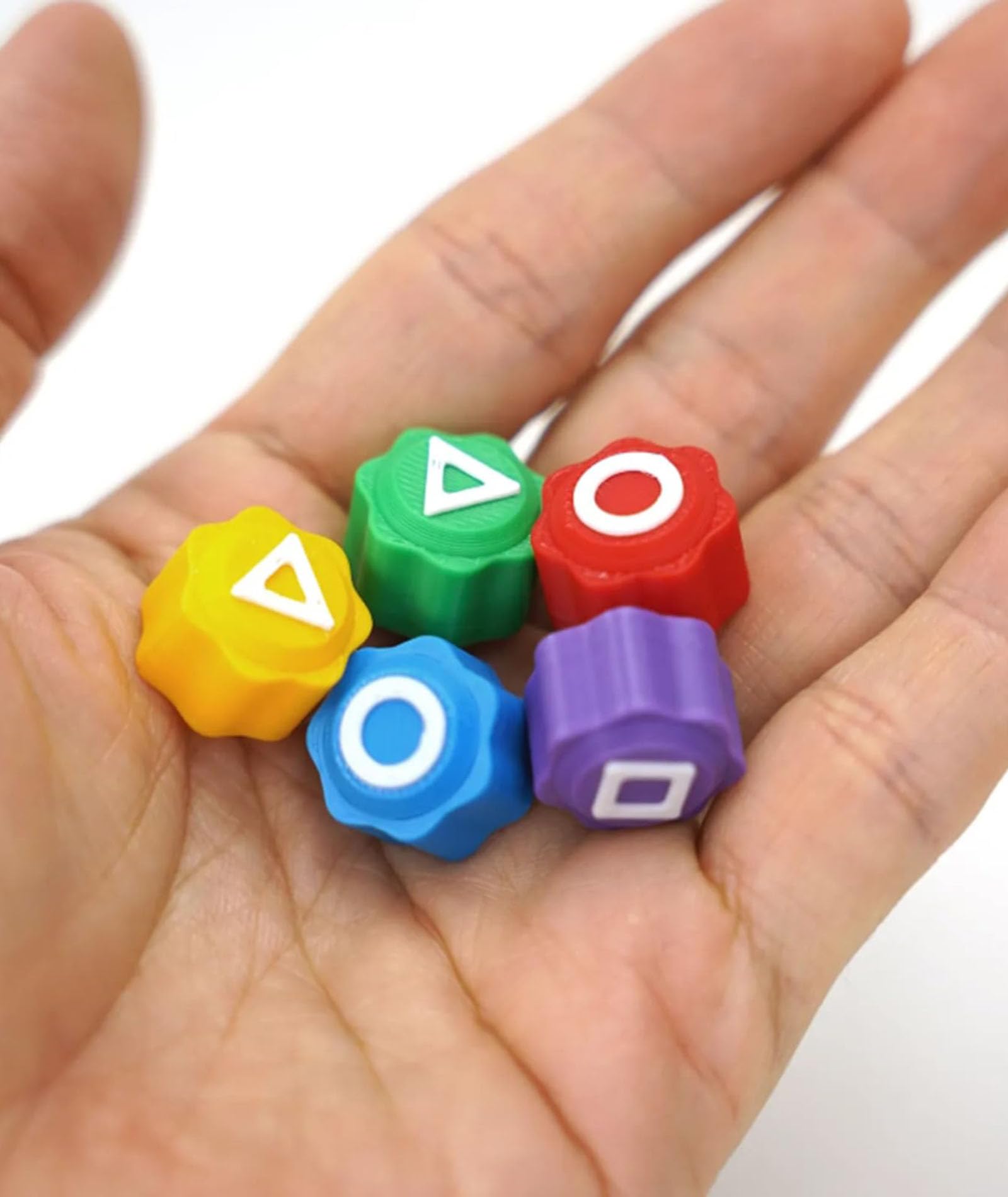 5 Pcs Gonggi Stones, Long Black Box Packing Gonggi Stones Game Toys Ideal for Entertaining and Interactive Party Games - Image 3 thumbnail