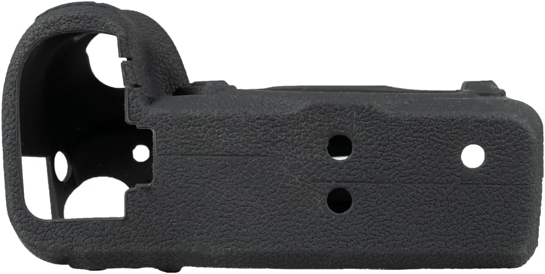 Camera Case for Nikon Z6III - Protective Silicone DSLR Skin Cover, Detachable Cage, Shockproof, Dustproof (Black)