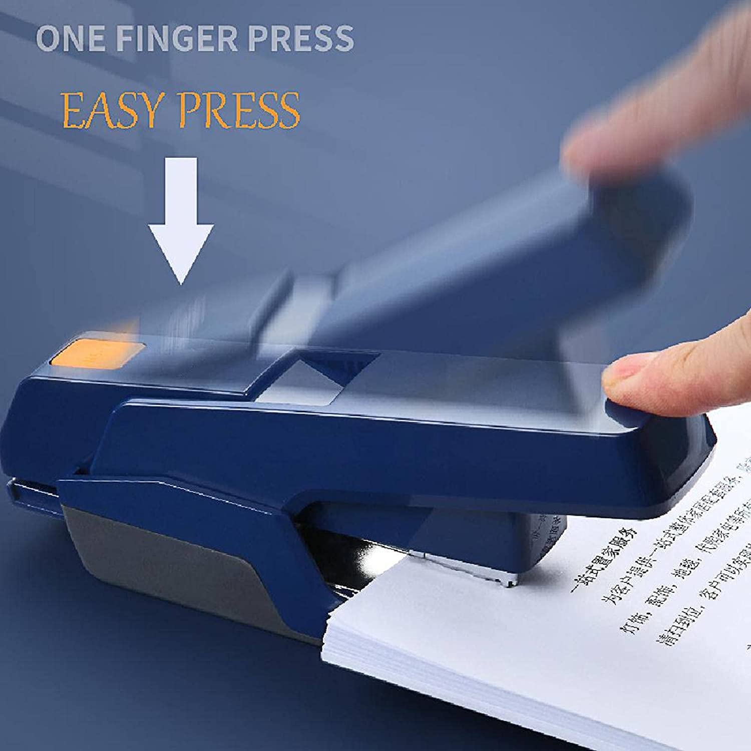 Pinzatrice per Lavoro Scrivania Staples Heavy Duty Staplemb Office Stapler Company School Binding Supplies User-Friendly e cucitrice for Risparmio di manodopera Spillatrice per Scuola