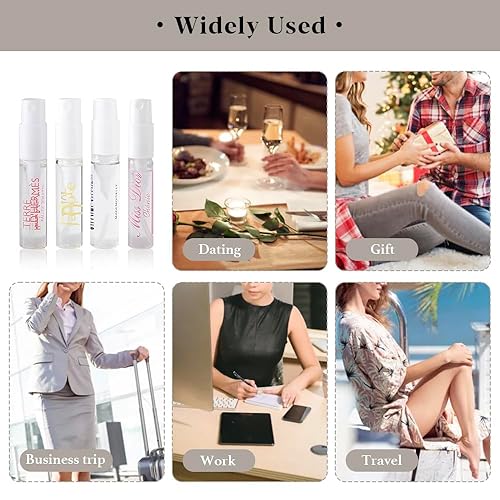 Miniatura 6 de 12 piezas de muestras de fragancias de diseñador, muestra de fragancia, set de regalo de perfume en aerosol, perfume de viaje, muestra de perfume,