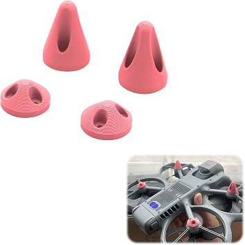 Landing Gear Feet Compatible with DJI Avata 360, TPU Protection, for Flight & Crash Protection Pink