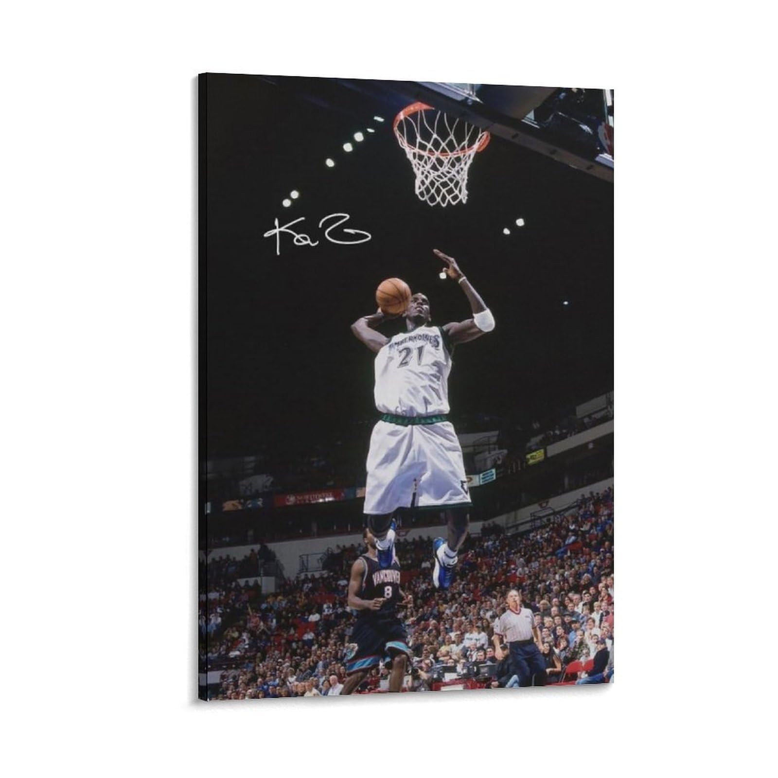 ASUIU Kevin Garnett Canvas Poster Wall Art Poster Prints Home Decor Picture Canvas Painting Posters 16x24inch(40x60cm)