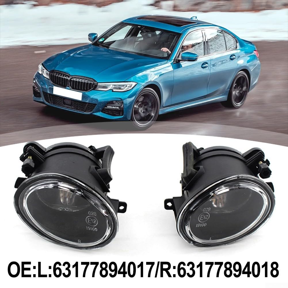 Innovadoras luces antiniebla delanteras compatibles con BMW para M3/MFor 5 y Series E46/E39 (1998 2004), diseñadas para mayor durabilidad y alto rendimiento (izquierda)