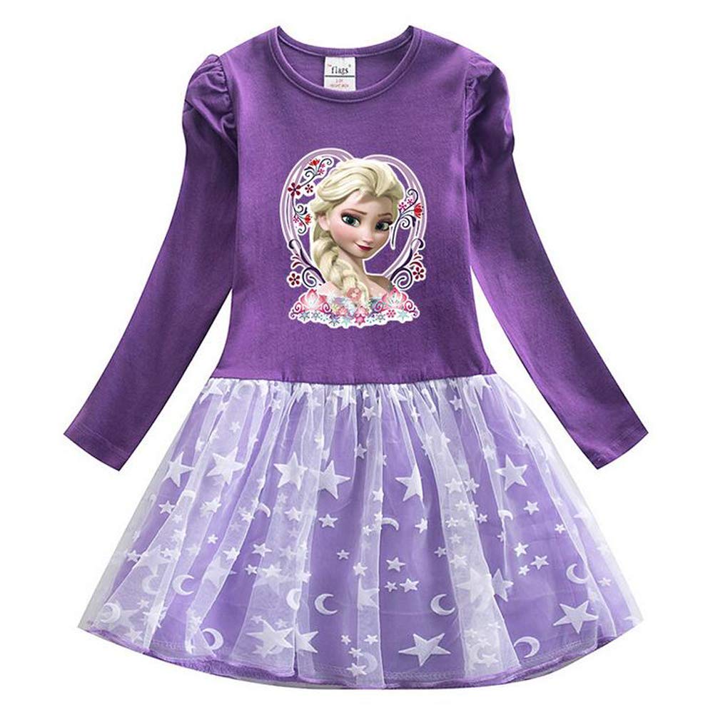 Nemopter Vestidos Niña Princesa Vestidos Niños Primavera Boda Ceremonie Desfile Casual Niños Vestido 2-7 Años