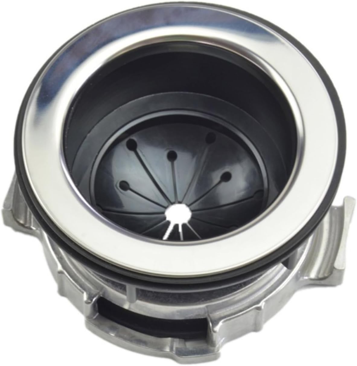 Leakproof Sink Flange Assembly with Detachable Guard Food Waste Disposer Mounting for Kitchen (113 Chars) Sink Flange Set for Disposers
