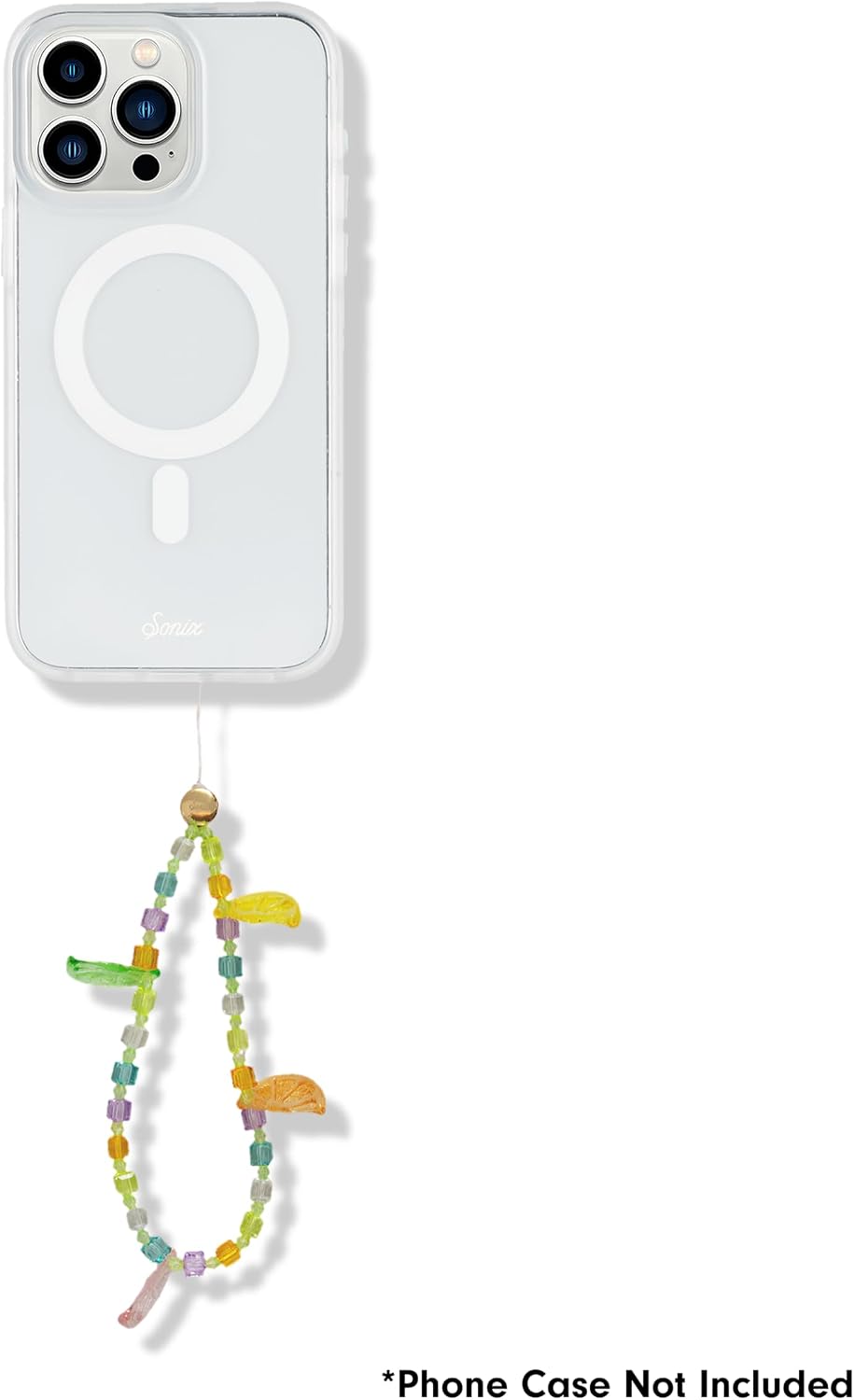 Sonix Beaded Phone Charm - Universal Wrist Strap for Cell Phone, Keys, AirPods, Keychains, Bag Charms