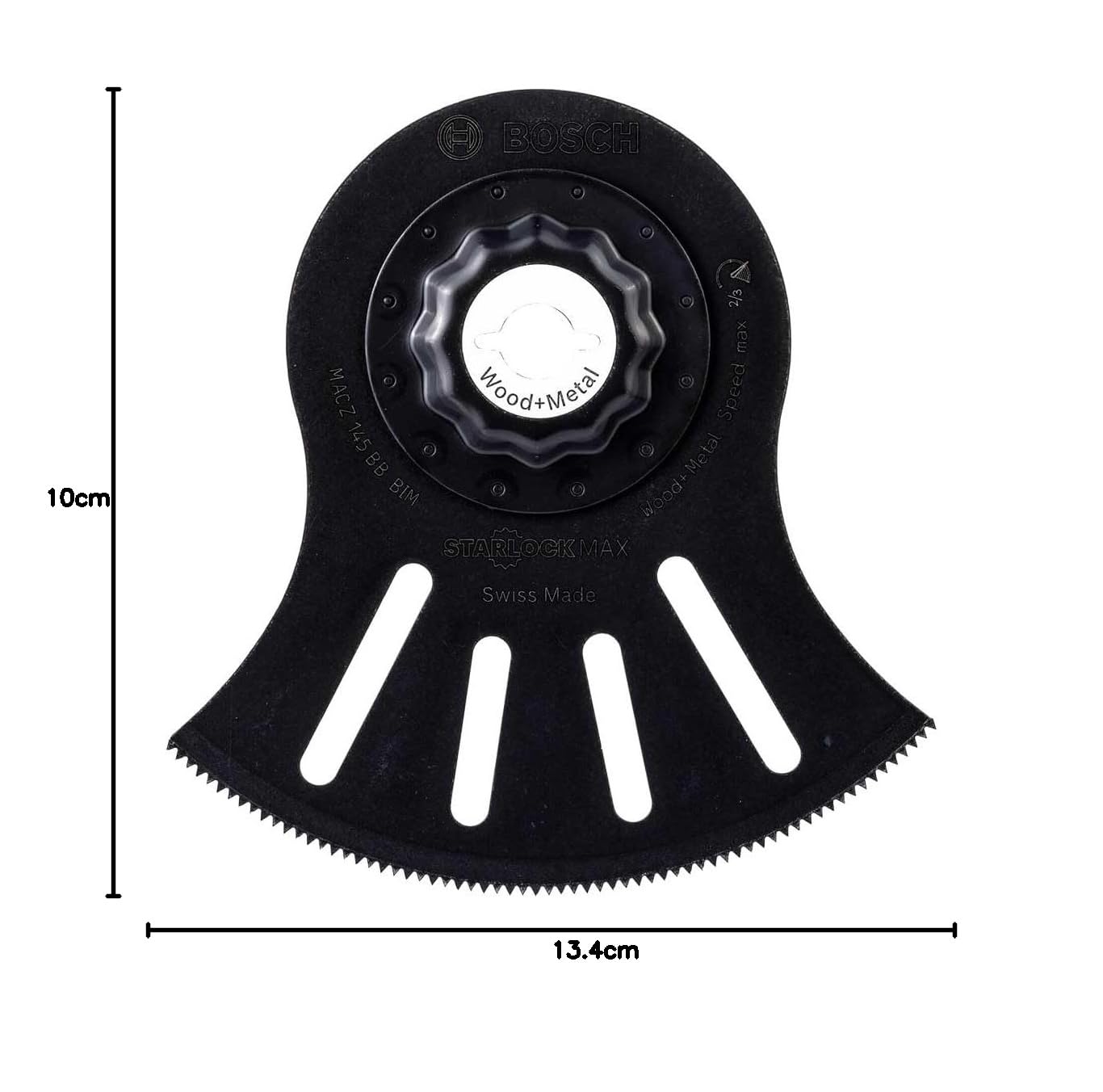 Bosch Accessories Lame segment Starlock MACZ 145 BB (pour bois, accessoires pour outil multifonction)