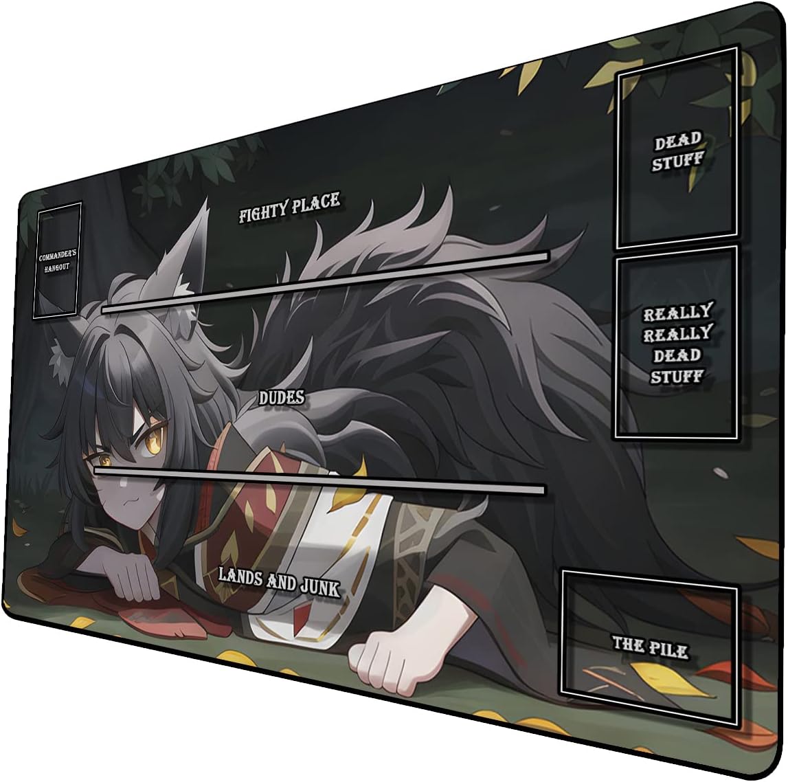 AI Painting TCG Playmat MTG Trading Card Game Mat with