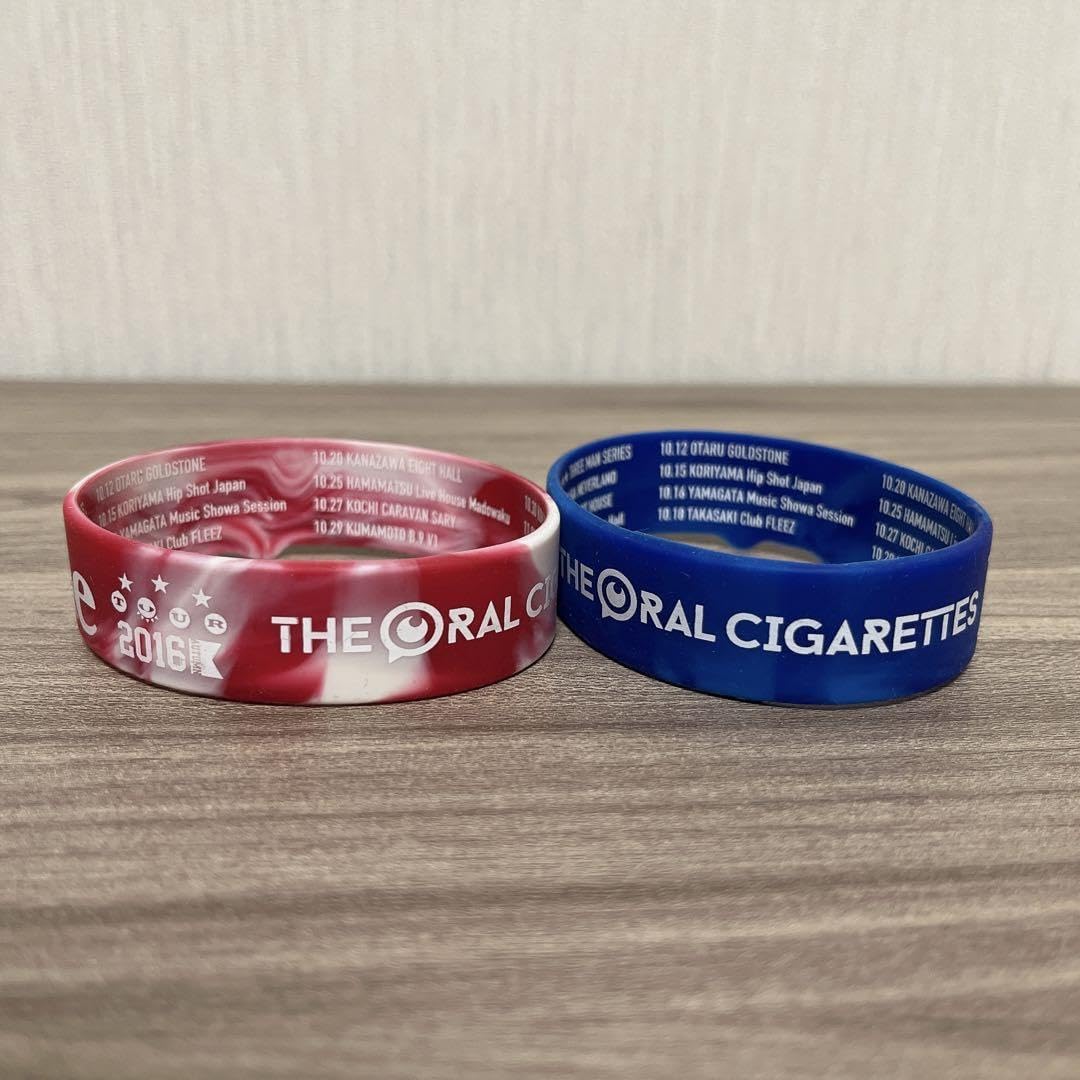 15個 THE ORAL CIGARETTES.ラバーバンド