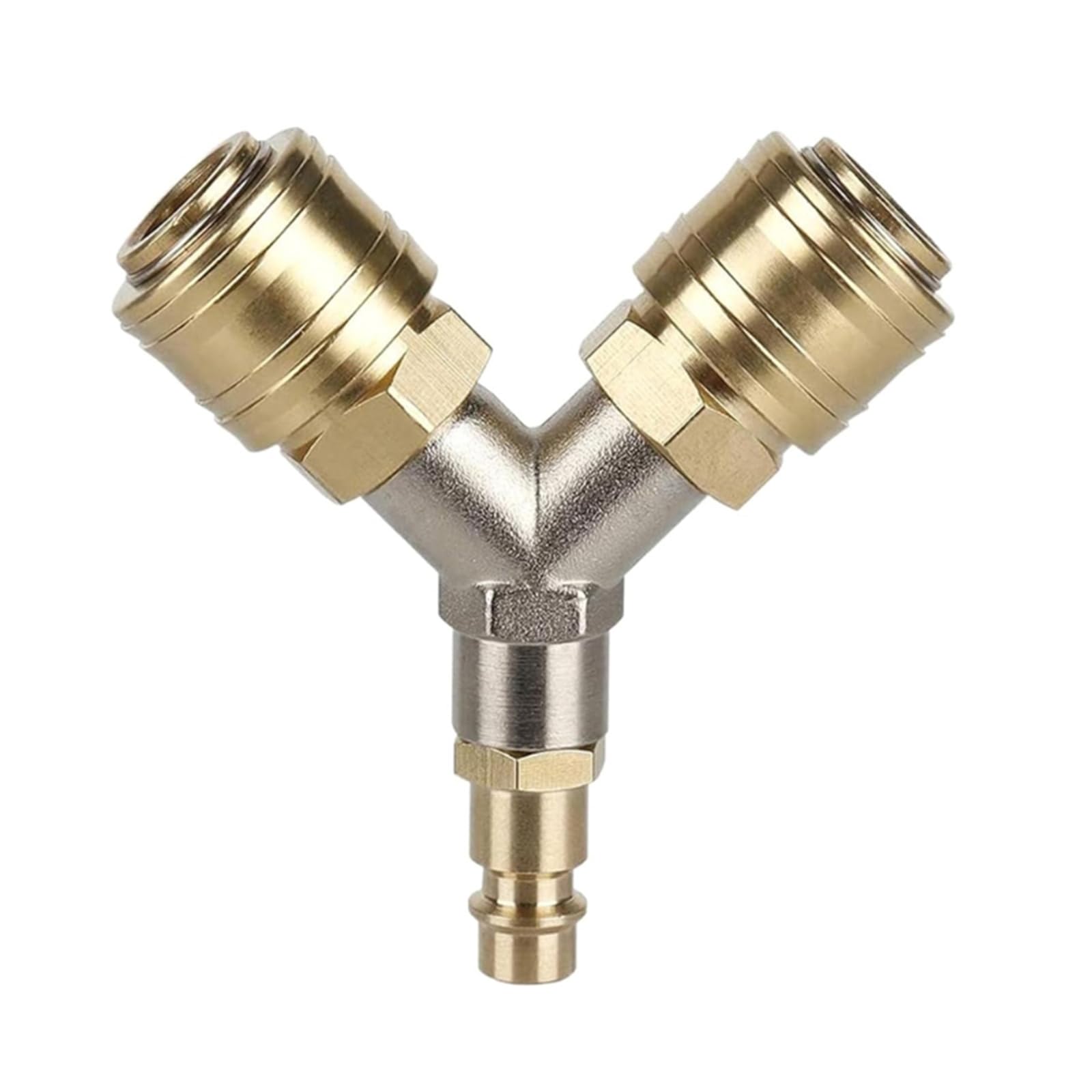 Msioytog Multicolor Compressed Air Distributor Nw 7.2 1 / 4Ag Compressed Air Distributor With Two Couplings Coupling Softener