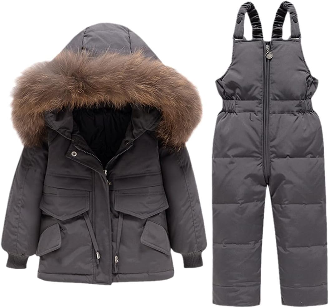 Baby Snowsuit Winter Degrees Children Down Jacket for Girl Jumpsuit Toddler Boy Outerwear Coat Kids Set