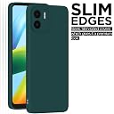 Pikkme Back Cover Camera Protection Shockproof Soft Matte Silicone Back Case for Redmi A1 | Redmi A2 (Green) gallery image