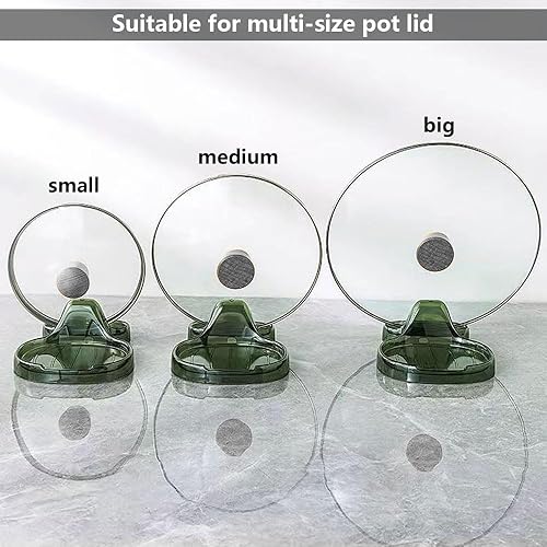 Miniatura 4 de Paquete de 2 soportes para cucharas para múltiples utensilios y soporte de tapa, soporte para utensilios para encimera de cocina, soporte para