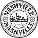 Nashville City Tennessee USA United States Travel Grunge Stamp De Haute Qualite Pare-Chocs Automobiles Autocollant 12 x 12 cm