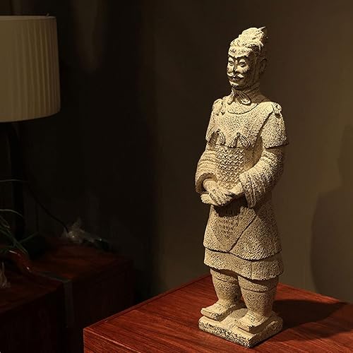 Miniatura 4 de SHUTING2020 Escultura de estatua china de feng shui nueva china guerreros de terracota decoraciones de escritorio decoraciones destacadas Sala de