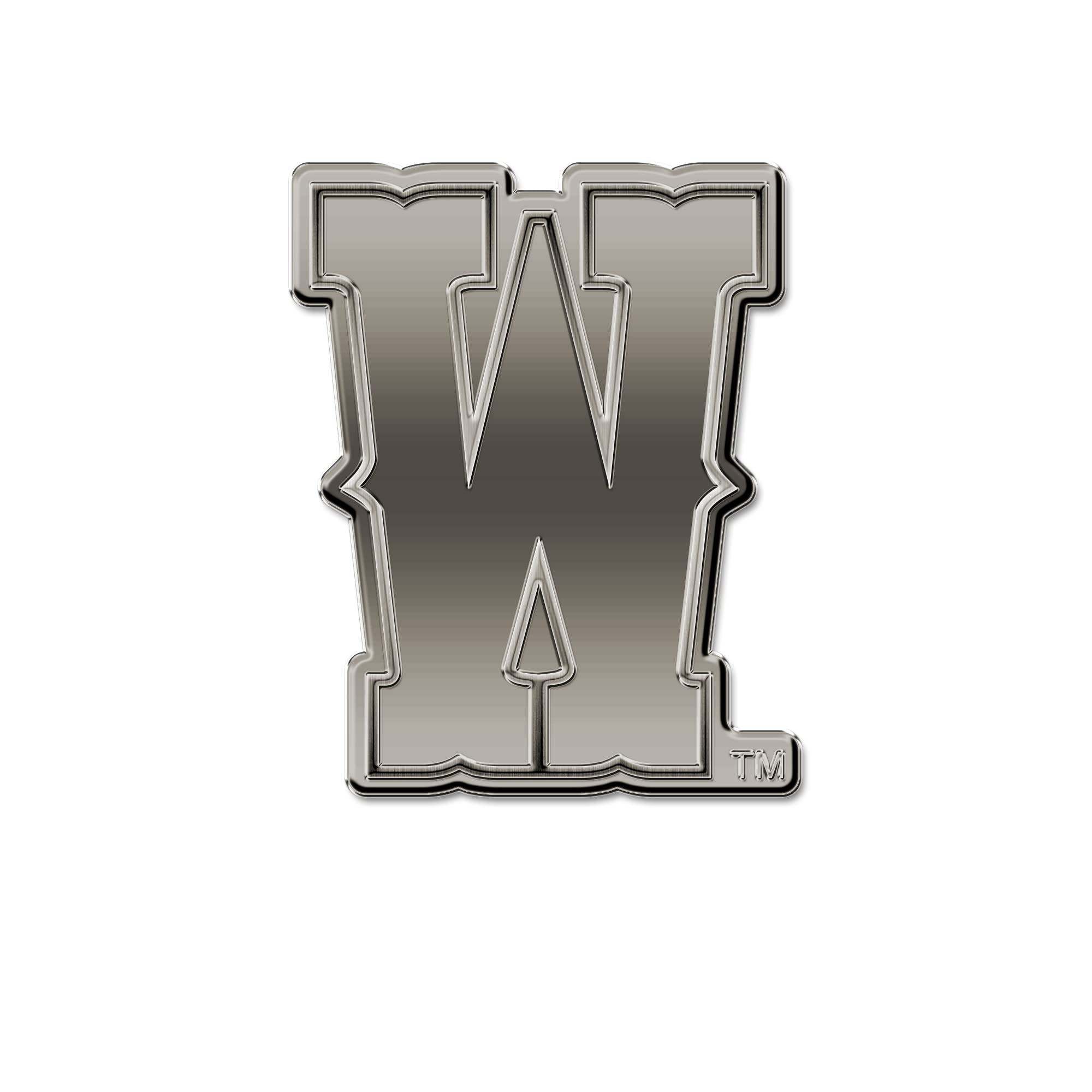 NCAA Standard Antique Nickel Auto Emblem for Car/Truck/SUV