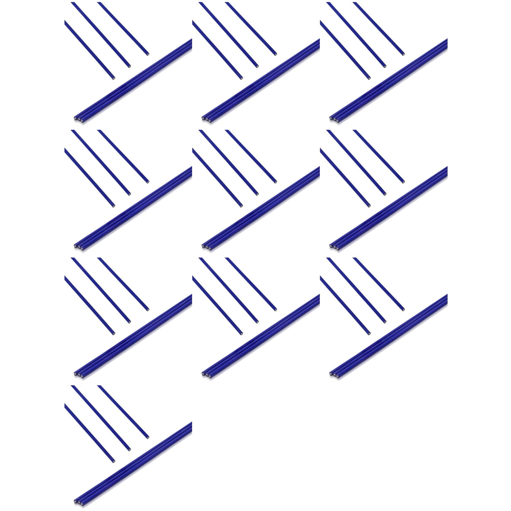 Jnchdghwa As Shown 30 Sticks Brazing Rods 56% Silver Solder - Flux Coated Solder Kits, High Temperature Resistance, Brazing Welding Rods