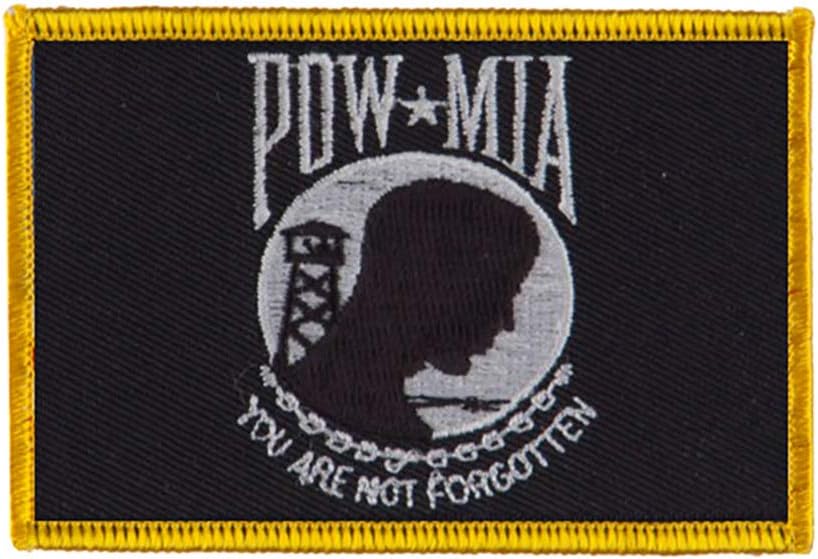 Ace World Pow Mia Embroidered Military Patch - Pow Mia 5
