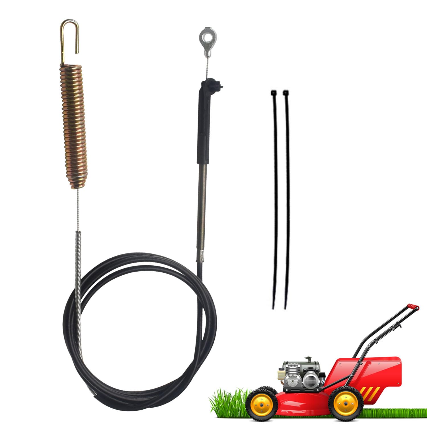 Genuine Toro Brake Cable - OEM Part # 133-1998, Compatible With Toro Mowers & Equipment