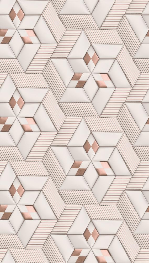 Livingwalls Travel Styles Non-Woven Wallpaper, Abstract Wallpaper in White and Cream