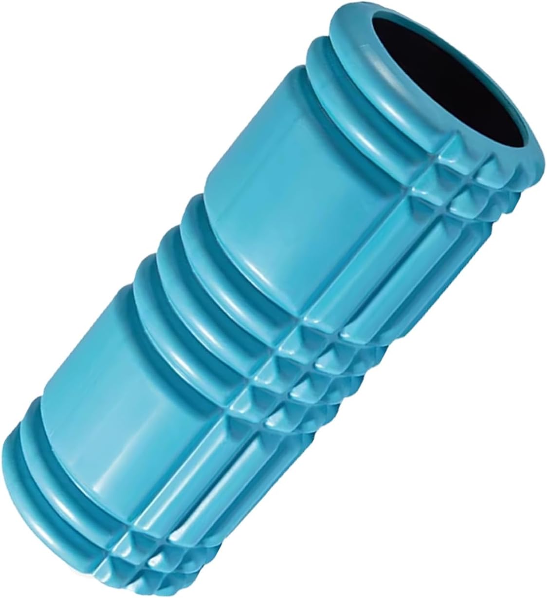 Round Foam Roller,Firm Full Body Athletic Massage Tool,for Muscle Massage and Myofascial Wave Textured Release(Color1)