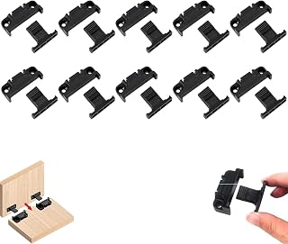 2026 New Adjustable Plastic Fixed Matched Hardware, Snap in Quick Release Wall Panel Fastener Fixing Clip, Quick Release Roman Column Connector Siding, Great for DIY Enthusiasts (10 pcs)