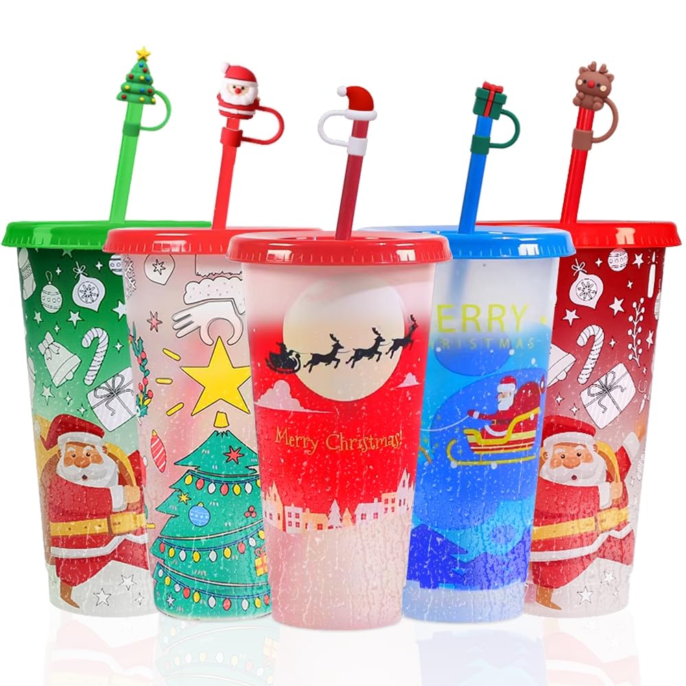 Gobelets réutilisables magiques pour illuminer votre table de Noël en famille