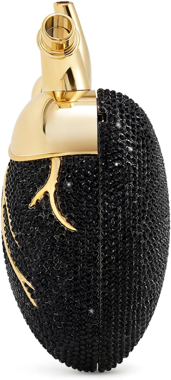 JW PEI Women's Maren Artificial Crystal Heart Shaped Bag - Image 4