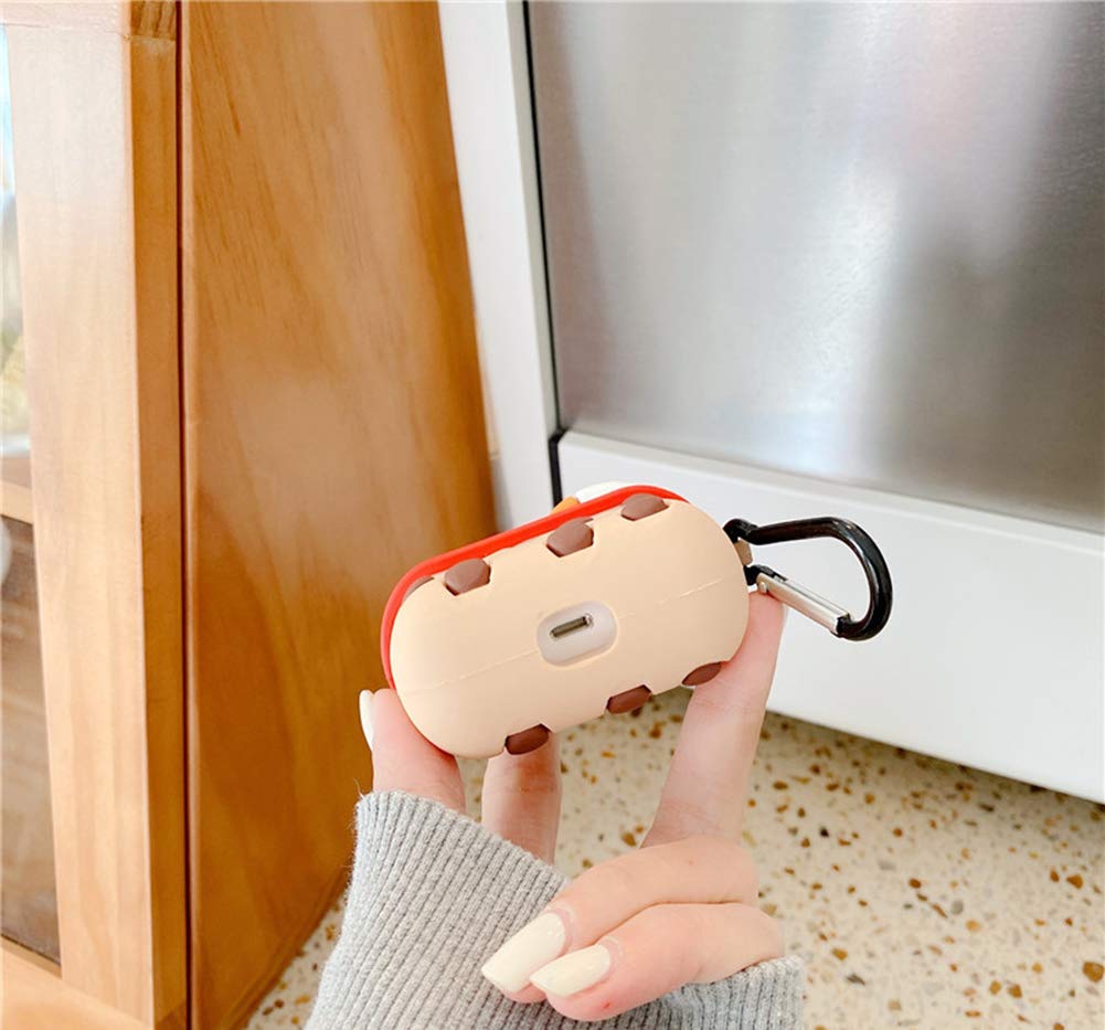 Coque Silicone Mignonne AirPods Pro 2 - Motif Chat 3D Kawaii, Porte-bonheur Noir - Avec Porte-clés - Protection Anti-choc Et Accès Complet