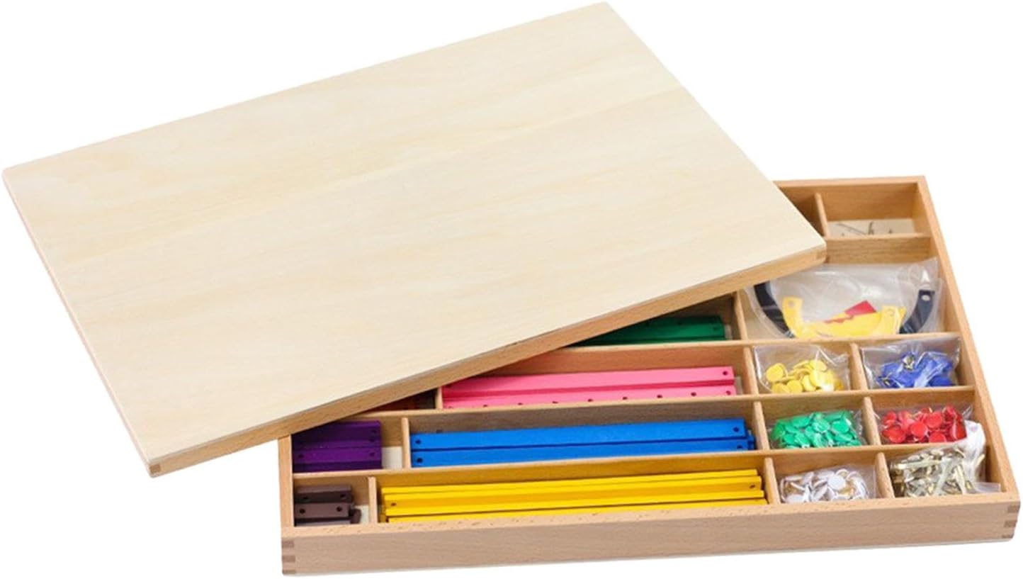 BreezeTrading 幾何学的な棒 数学の棒 ゲーム 誕生日プレゼント 幼稚園 木製 男の子と女の子