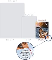 Vista 7 de The Best Card Company - 20 tarjetas surtidas de animales a granel en caja (4 x 5.12 pulgadas) (10 diseños, 2 de cada uno) - Aspiraciones