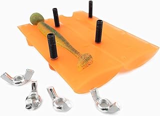 Soft Plastic Lure Molds – One Cavity 4” Easy Shiner– Heat-Resistant – Works with Plastisol