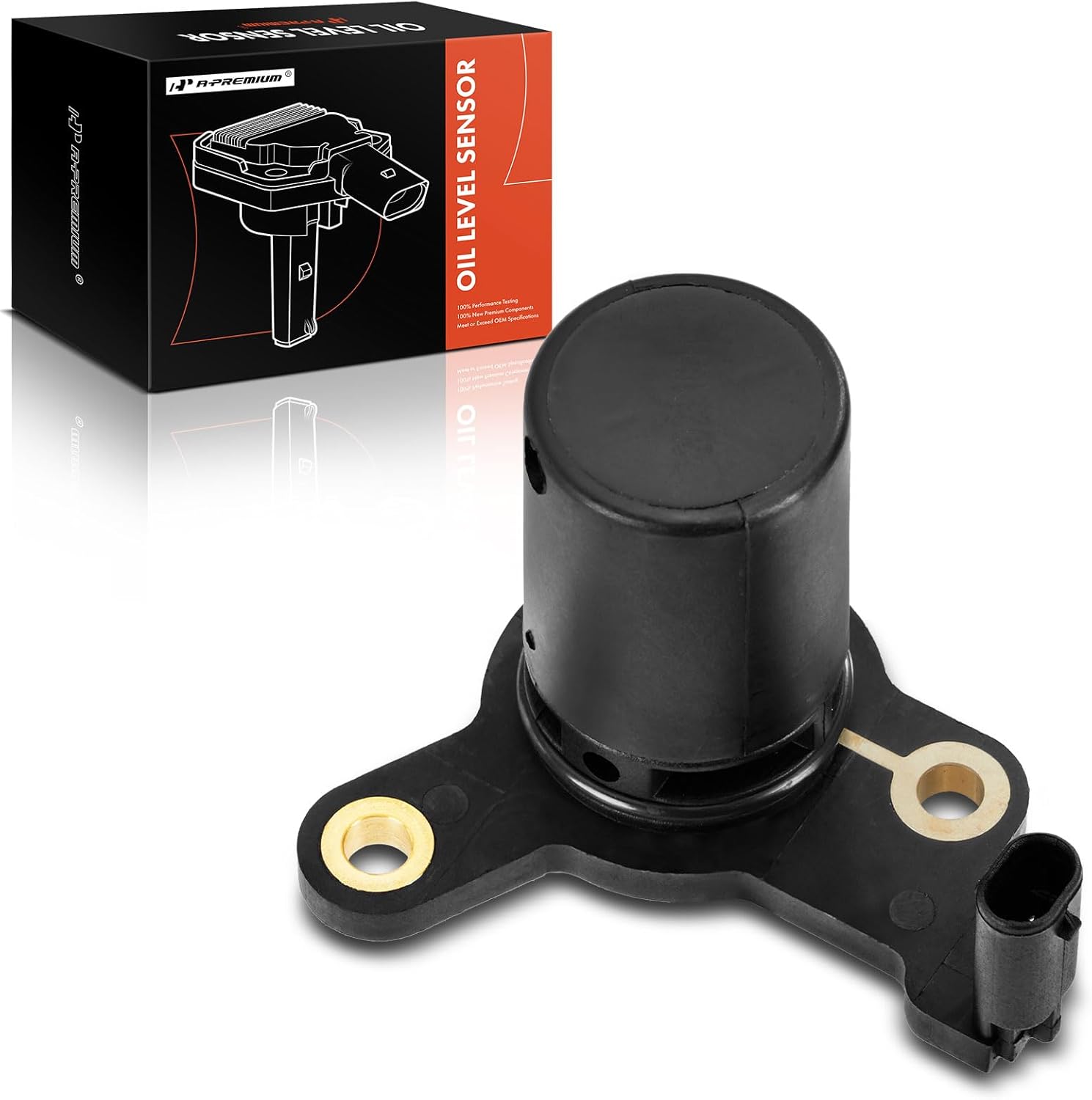 A-Premium Engine Oil Level Sensor Compatible with Mercedes-Benz 2003-2005 C230, 2012-2015 C250, 2012-2015 SLK250, 1.8L