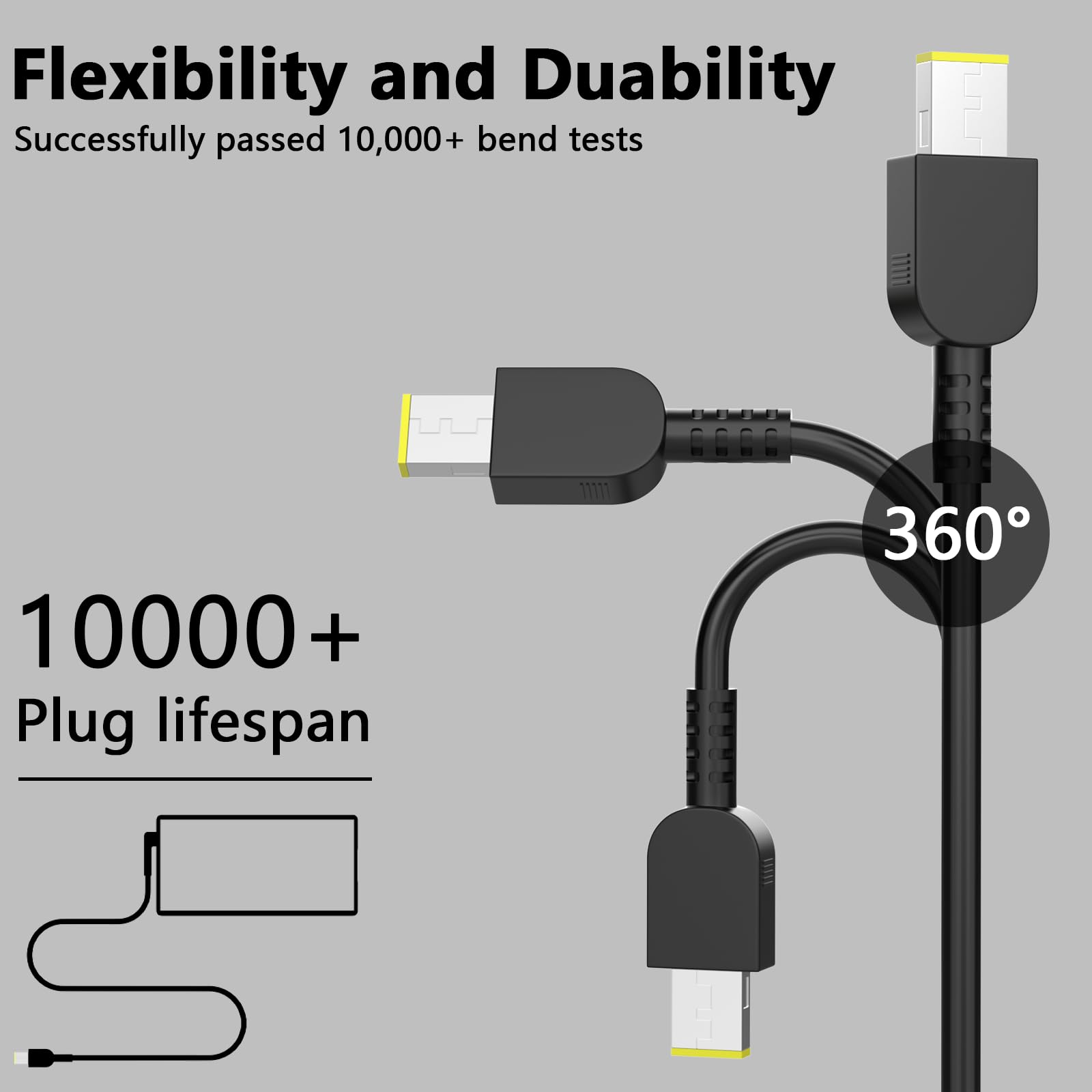 230W Adaptador de corriente para portátil Cable de carga para Lenovo Legion 5 7 Y520 Y540 Y545 Y740 Y730 Y900 Y910 Y920 Y7000 ThinkPad P50 P51 P52 P53 P70 P71 P72 P7 AD L230NLC3A ADL230NDC3A
