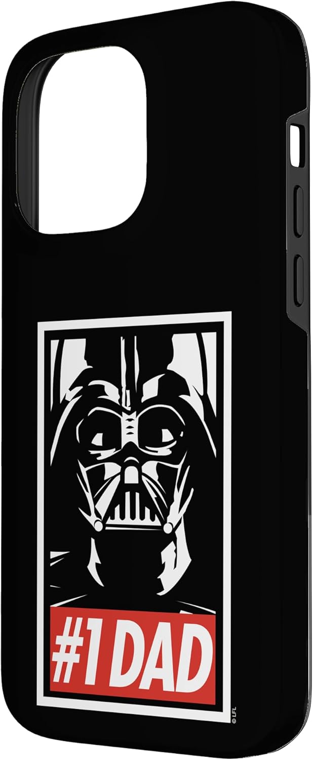 Star Wars Darth Vader Number One Dad Portrait Case for iPhone 14 Pro Max