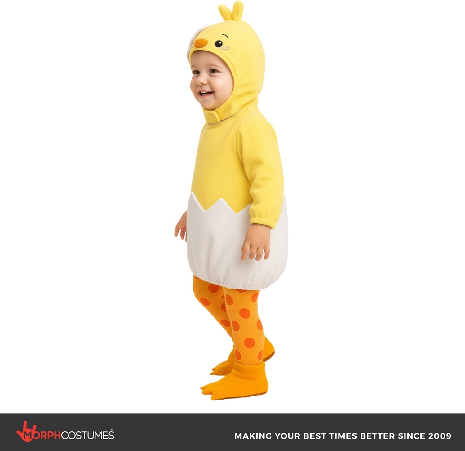 Morph Baby Chicken Costume Kids, Toddler Chicken Costumes, Soft Fleece Chick Costumes, Baby Easter Costume Kids