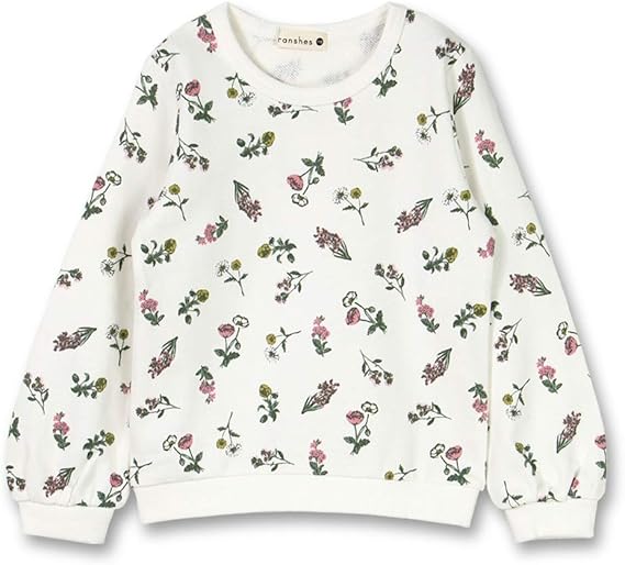 Amazon Co Jp ブランシェス 花柄 トレーナー キッズ 1cm ピンク 服 ファッション小物
