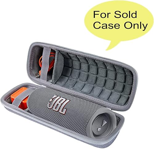 Miniatura 2 de co2CREA Funda de viaje rígida de repuesto para altavoz Bluetooth portátil impermeable JBL Flip 6 FLIP 5 (estuche gris)