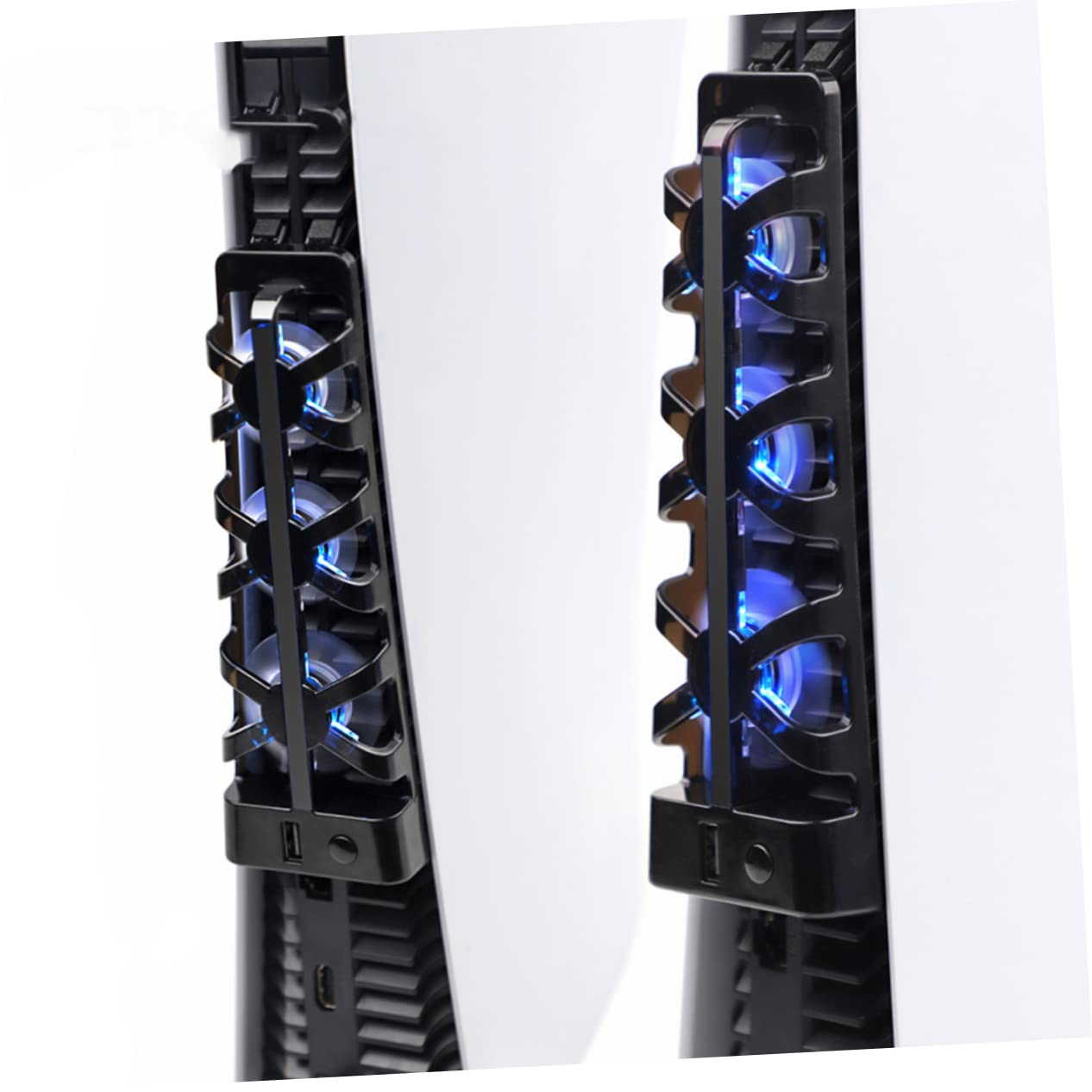 OSALADI 2pezzi Ventola Di Raffreddamento Per Console Accessorio Con Ventole Ad Alta Velocità Per Controllo Della Temperatura e Dissipazione Del Calore Facile Da Installare Con